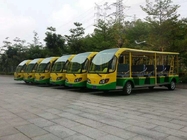 14 Seater Electric Sightseeing Bus Equipped With Effective Shock Absorb Suspension