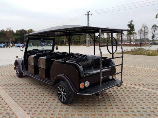 Powerful AC Motor Electric Shuttle Bus Utility Vehicle 11 Passengers For Recreation